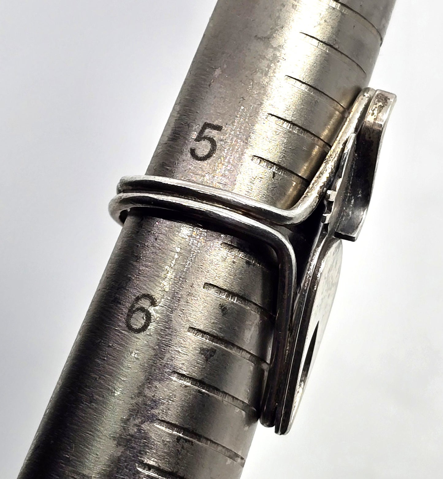 Beau Sterling modernist mid century cat vintage sterling silver ring size 5.5