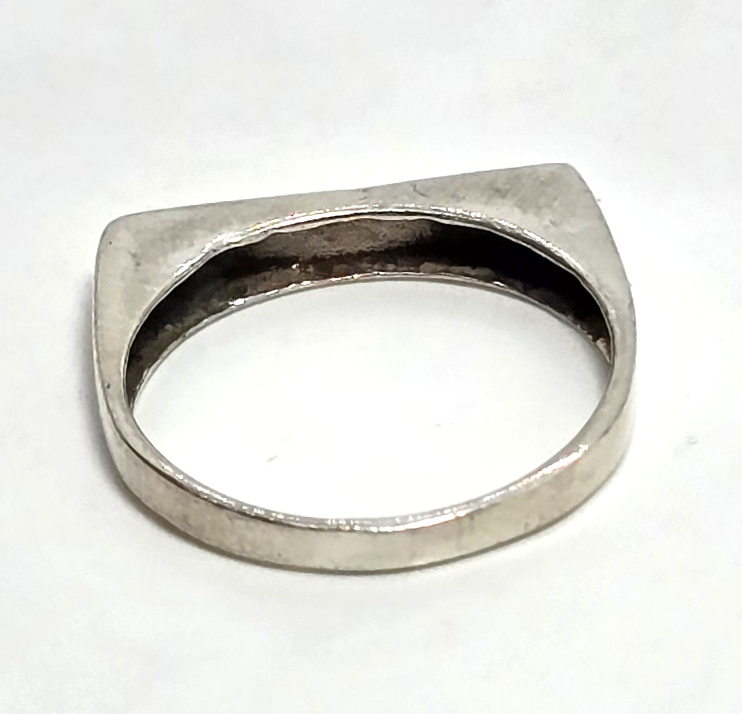 Star celestial Marcella MC vintage sterling silver band ring size 8
