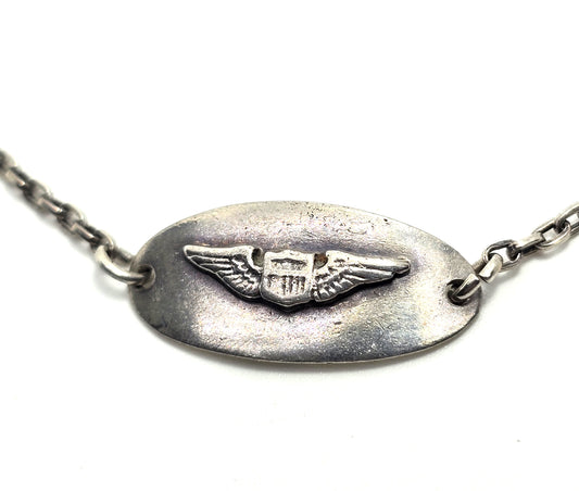 World War II United States Army Air Forces identification bracelet Gloria