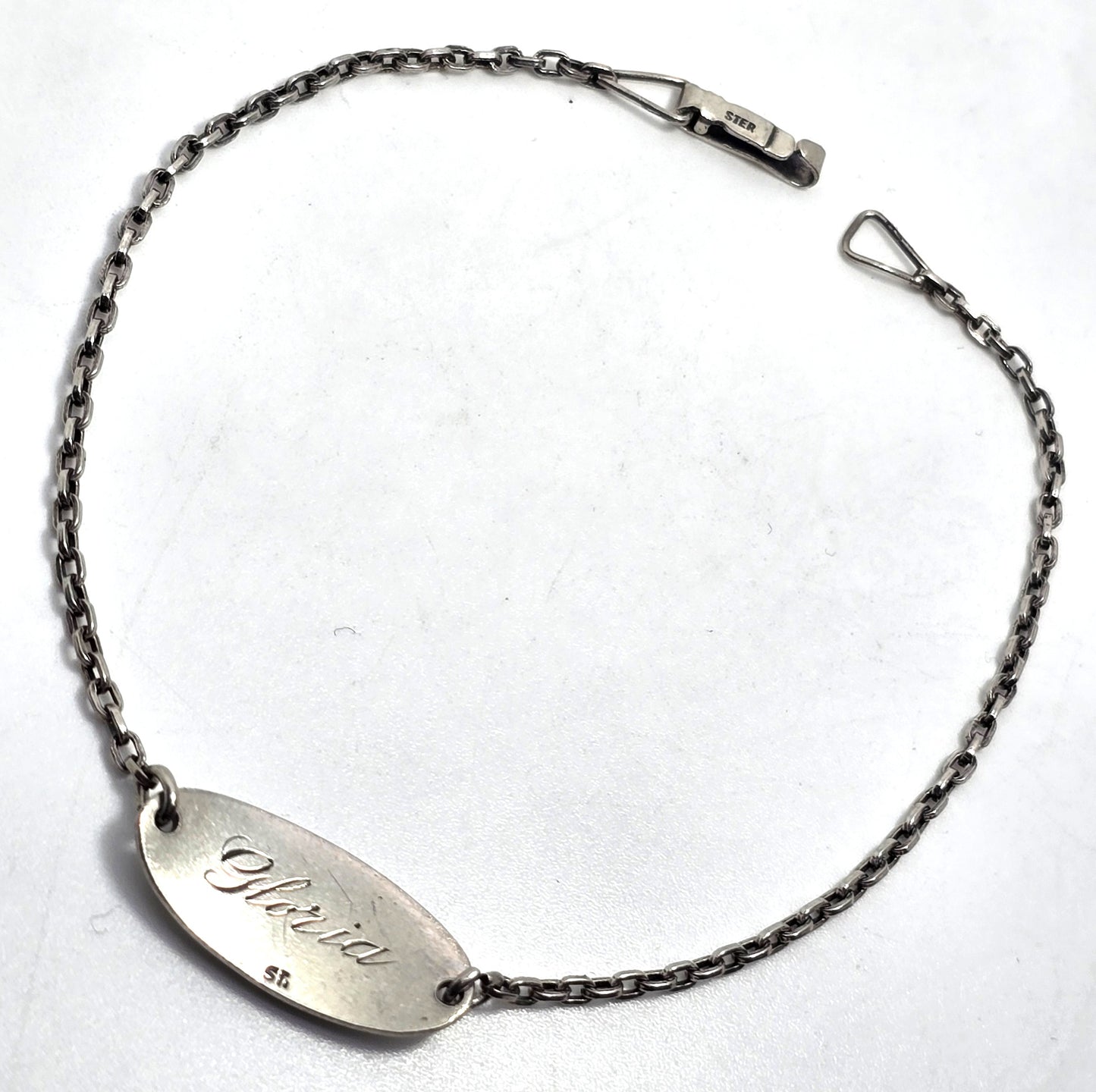 World War II United States Army Air Forces identification bracelet Gloria