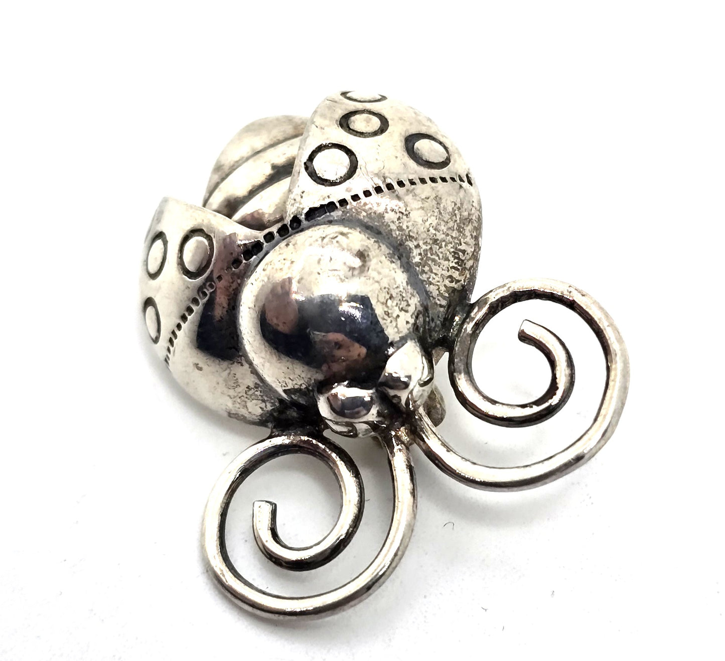 Silpada Lady Bug insect signed sterling silver brooch Pin I1580 Retired