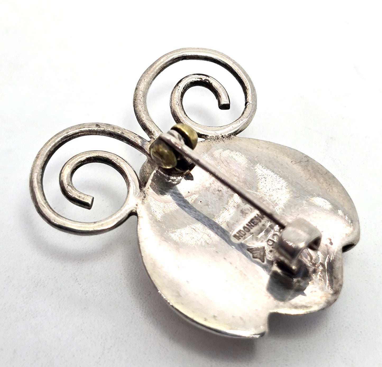Silpada Lady Bug insect signed sterling silver brooch Pin I1580 Retired