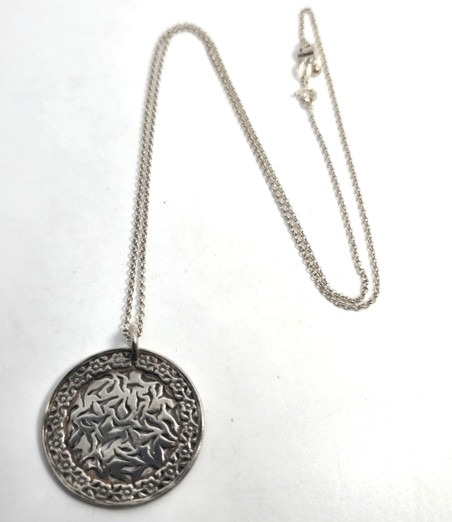 Silpada N1711 Sunburst Filigree 925 Sterling Silver Necklace medallion