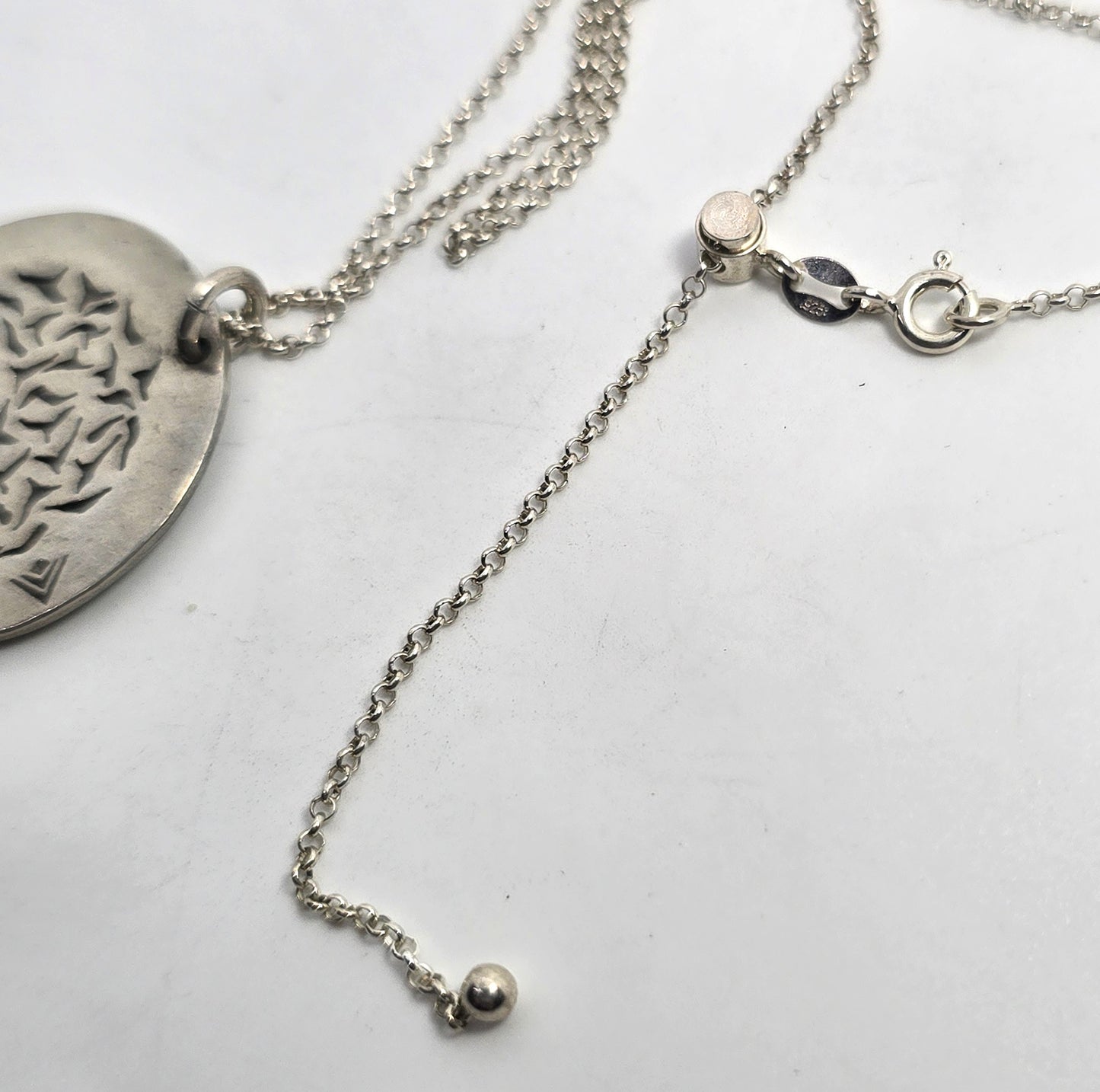 Silpada N1711 Sunburst Filigree 925 Sterling Silver Necklace medallion