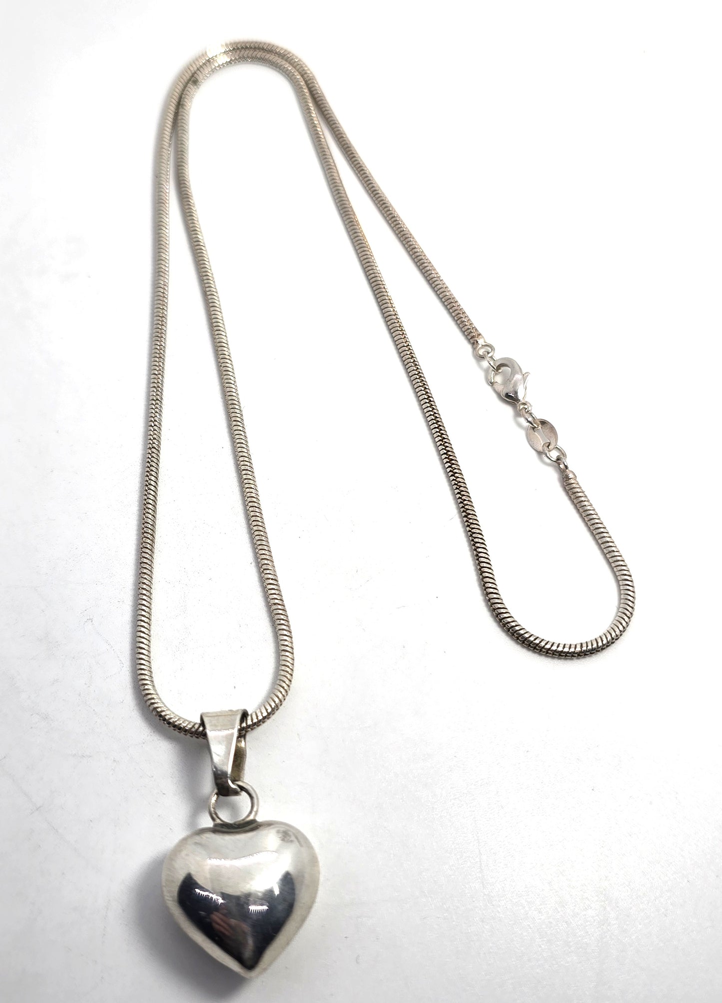 Harmony Bell heart ASMR Mexican Pregnancy bell pendant sterling silver necklace