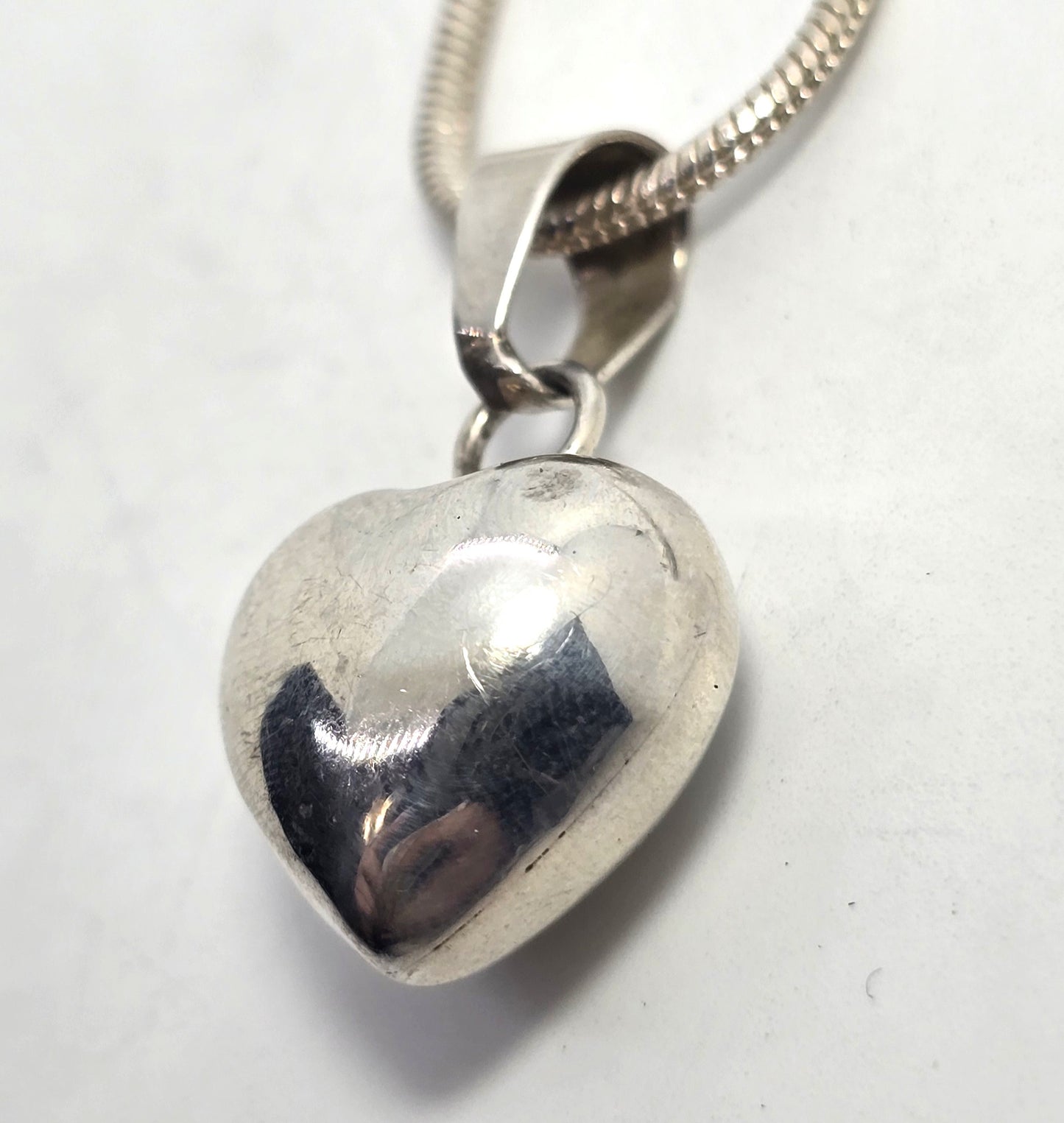 Harmony Bell heart ASMR Mexican Pregnancy bell pendant sterling silver necklace