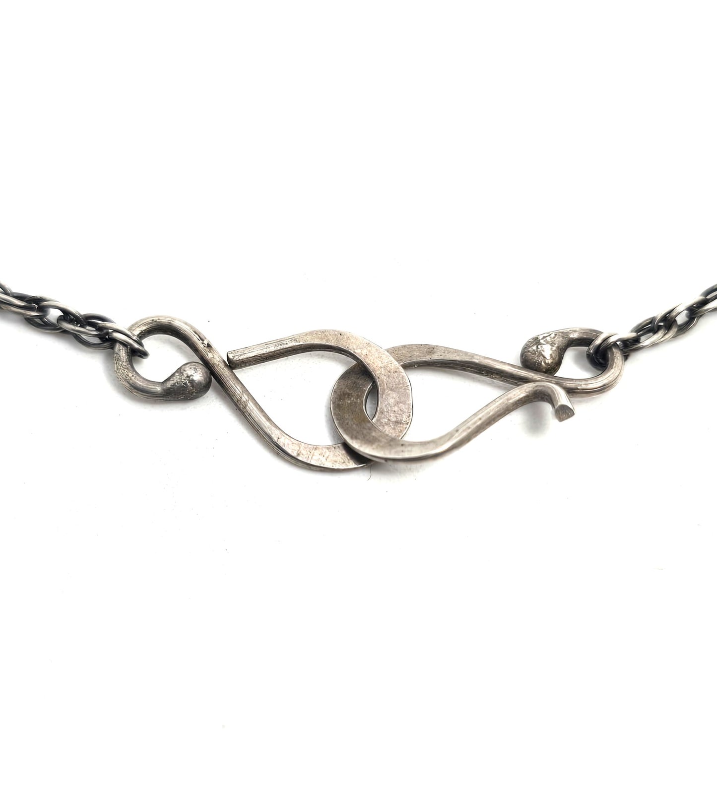 Filigree butterfly vintage sterling silver retro 90's necklace