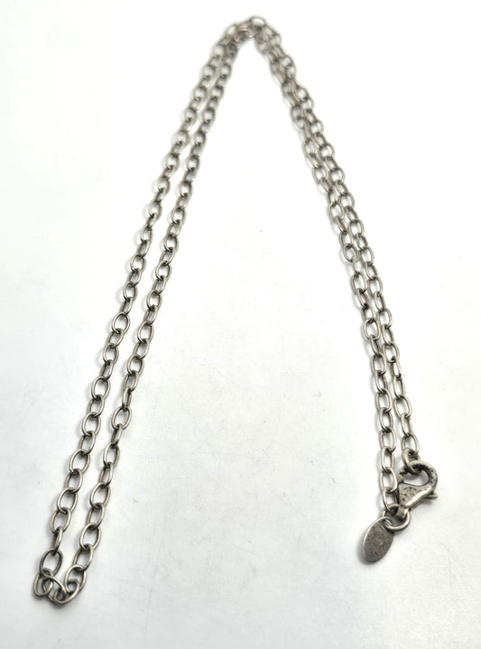 Nicky Butler Sterling Silver 925 Chain Designer Signed NB Necklace 20"