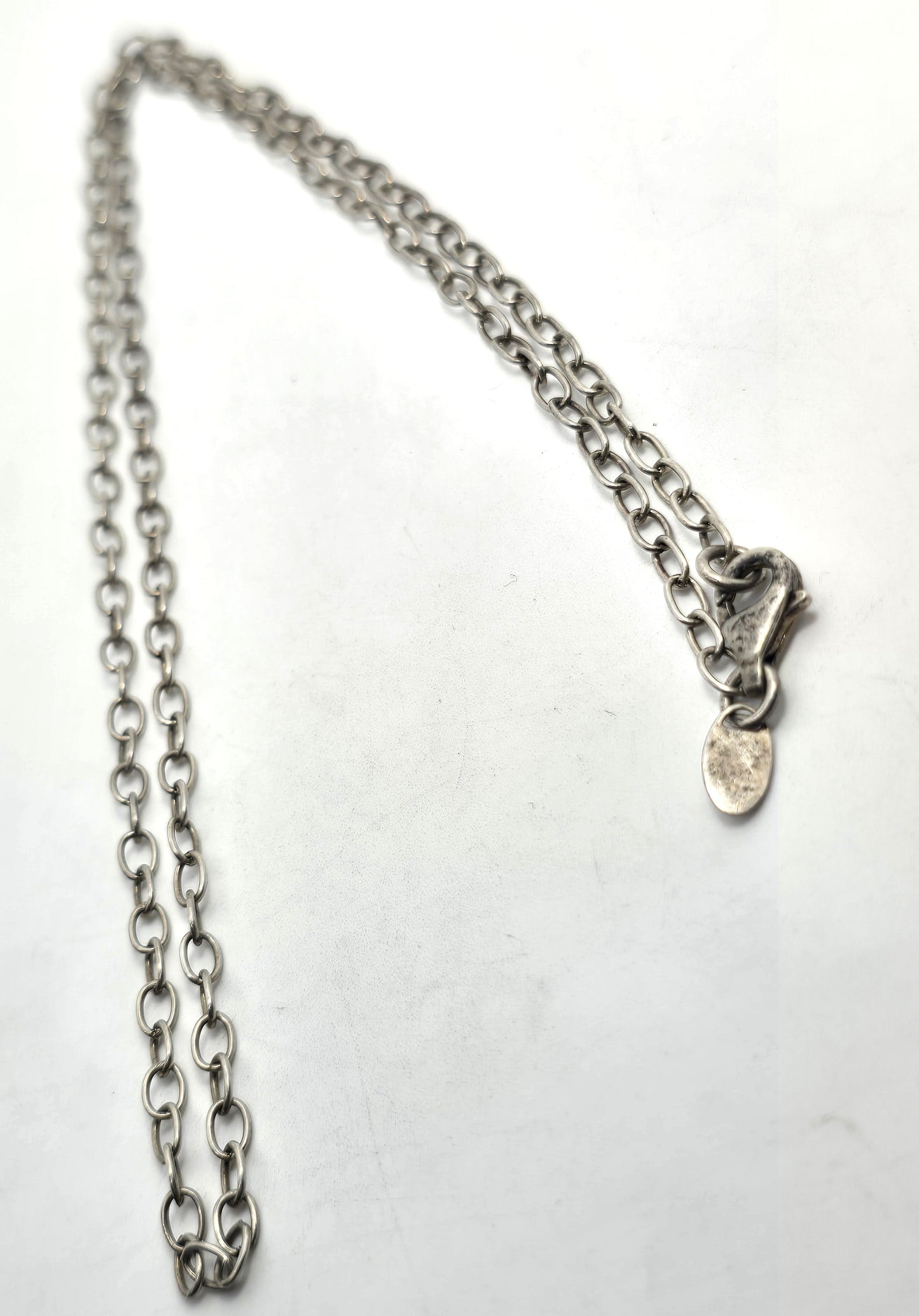Nicky Butler Sterling Silver 925 Chain Designer Signed NB Necklace 20"
