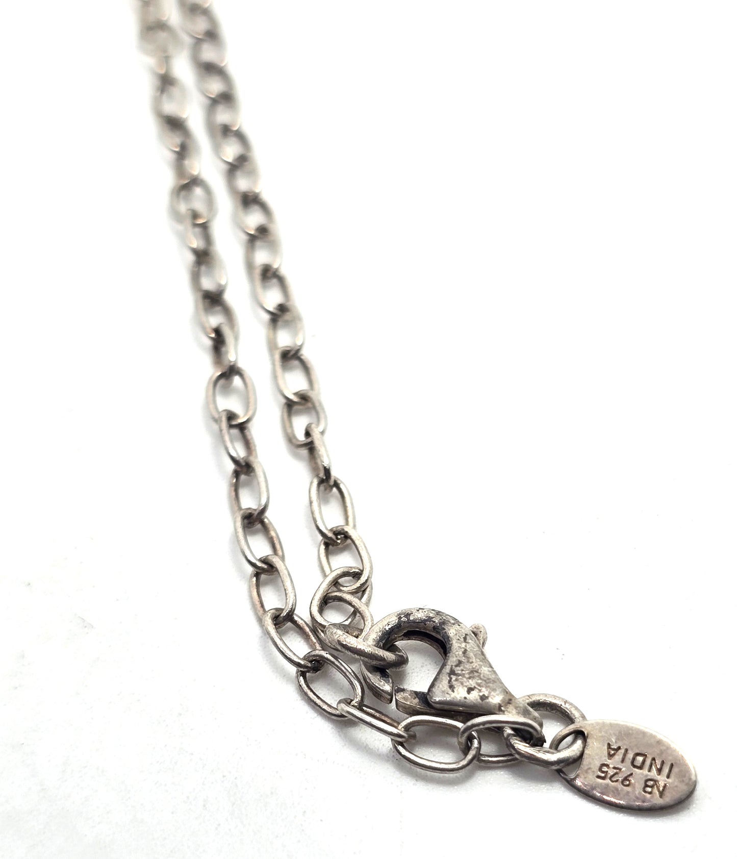 Nicky Butler Sterling Silver 925 Chain Designer Signed NB Necklace 20"
