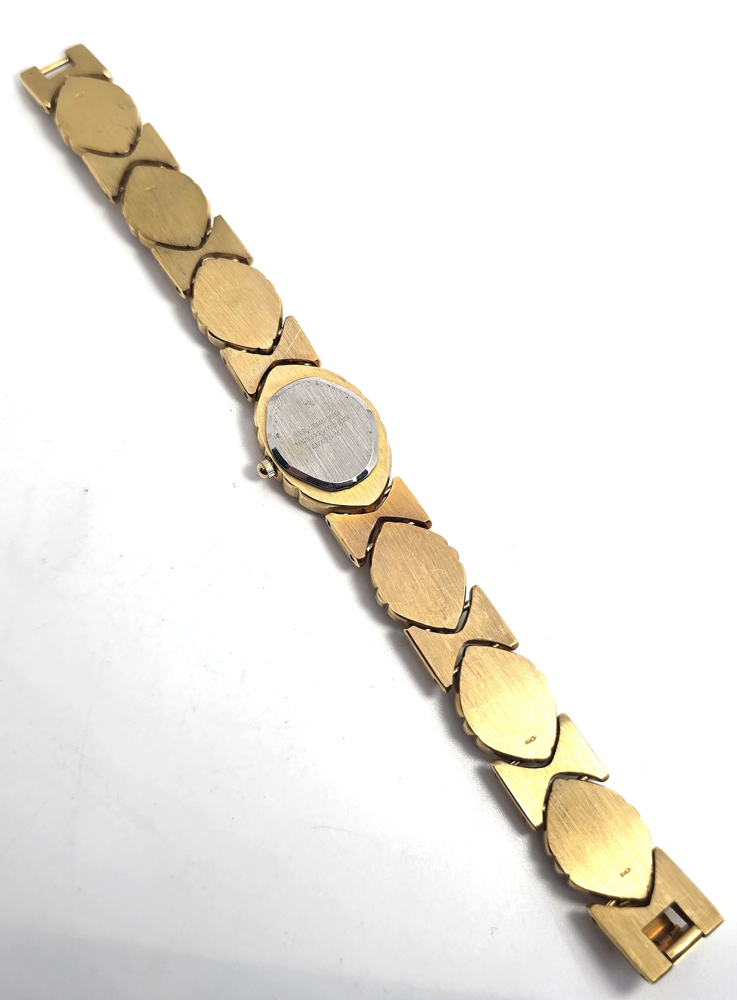 Pierre Jacquard Quartz Scarab Egyptian Revival Gold tone Vintage Watch