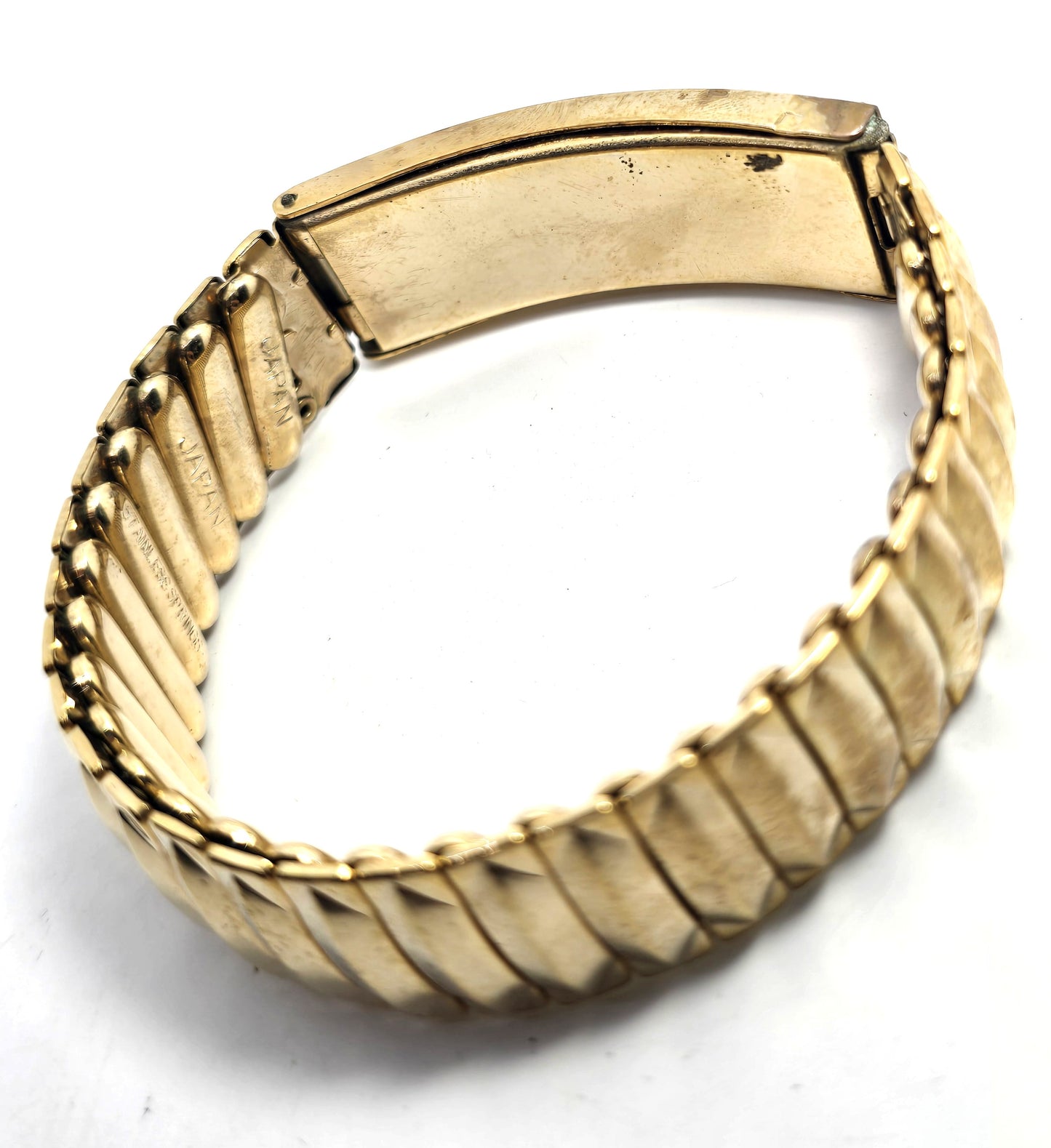 Topps Photo-Ident engravable stretch sweetheart locket bracelet in box