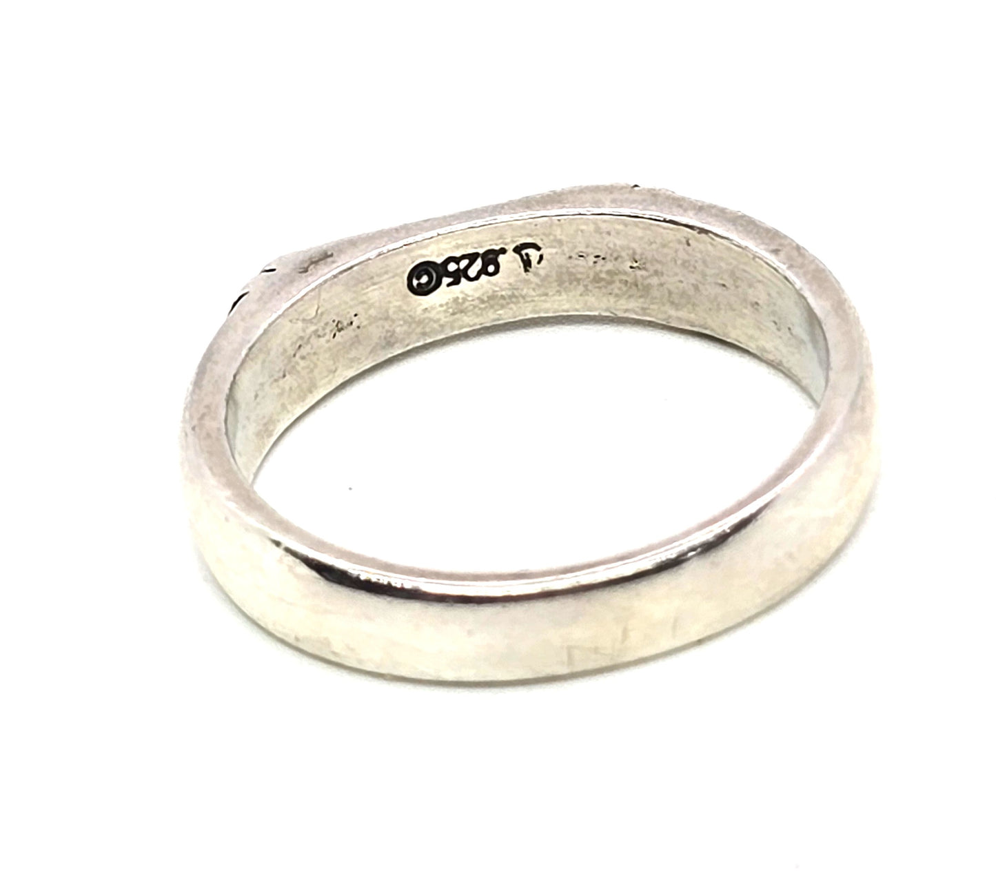 Carolyn Pollack Relios Southwestern stacking Sterling Silver Ring size 7