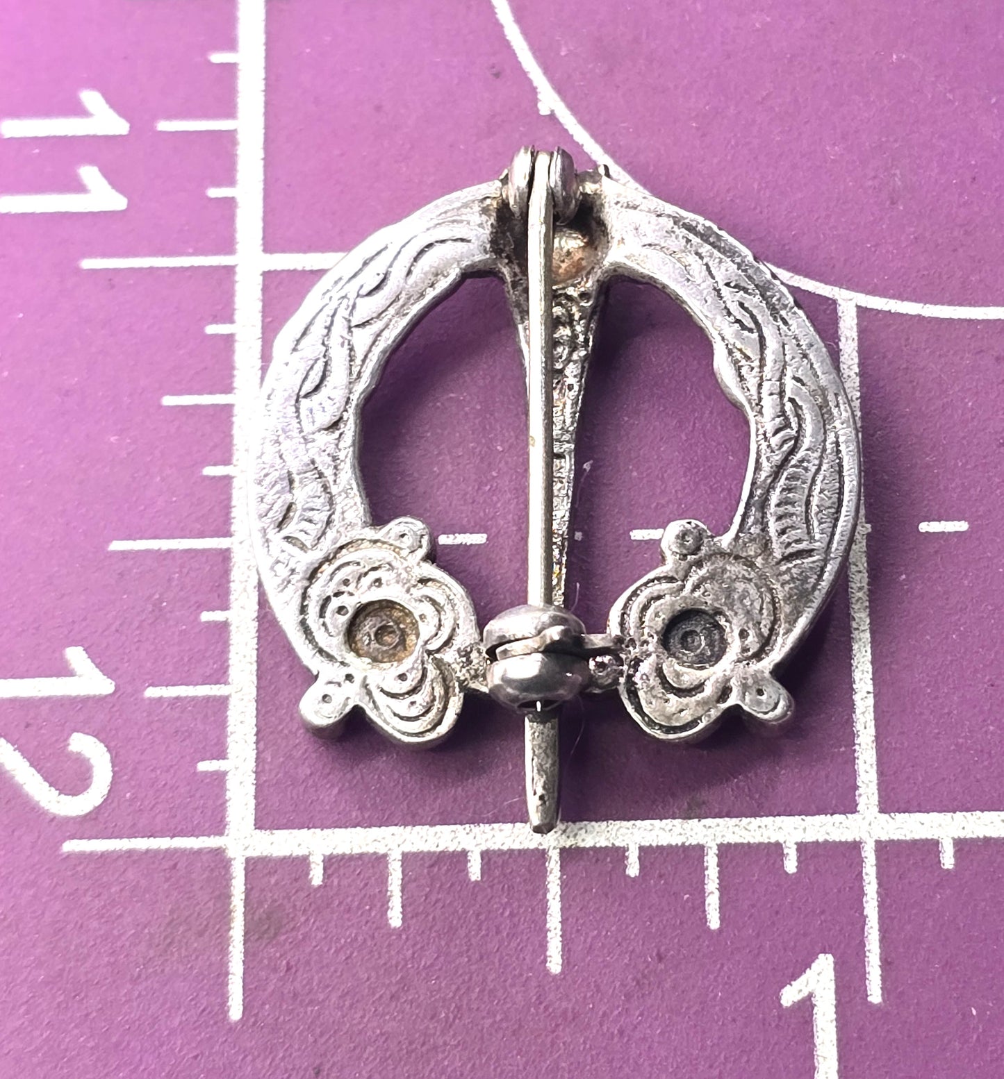 Connemara marble Blarney stone marcasite Irish sterling silver Tara Brooch