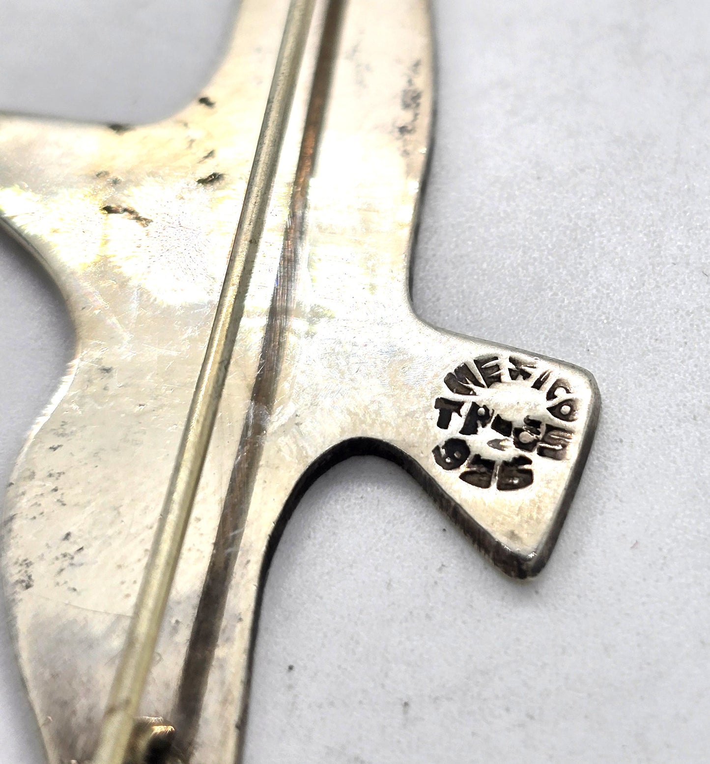 Seagull bird Taxco Mexico Vintage Sterling Silver vintage TR-35 Brooch