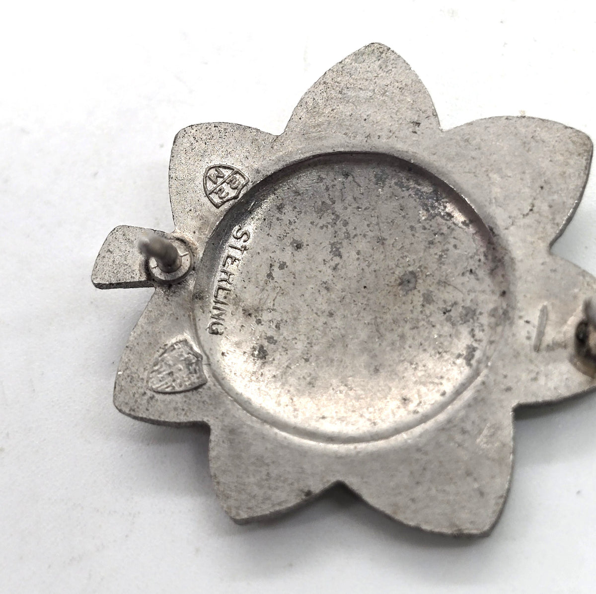 US Army Lieutenant Colonels rank insignia WW2 vintage sterling silver