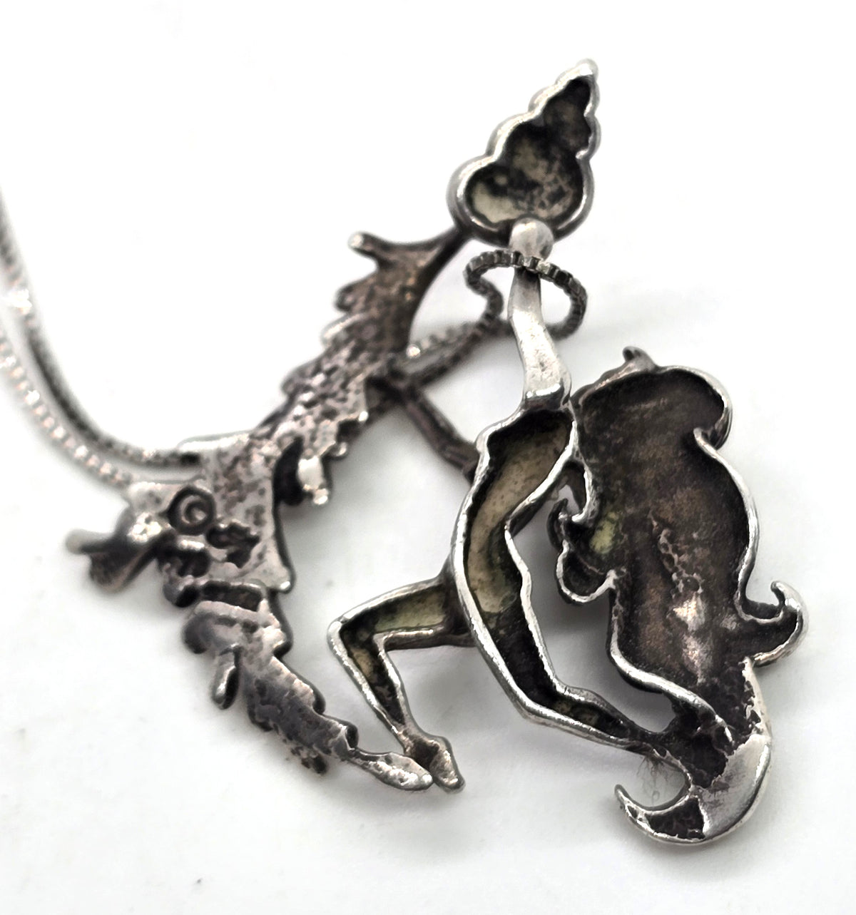 Bling Jewelry Aquarius Zodiac Sign Greek Water Goddess Sterling Silver necklace