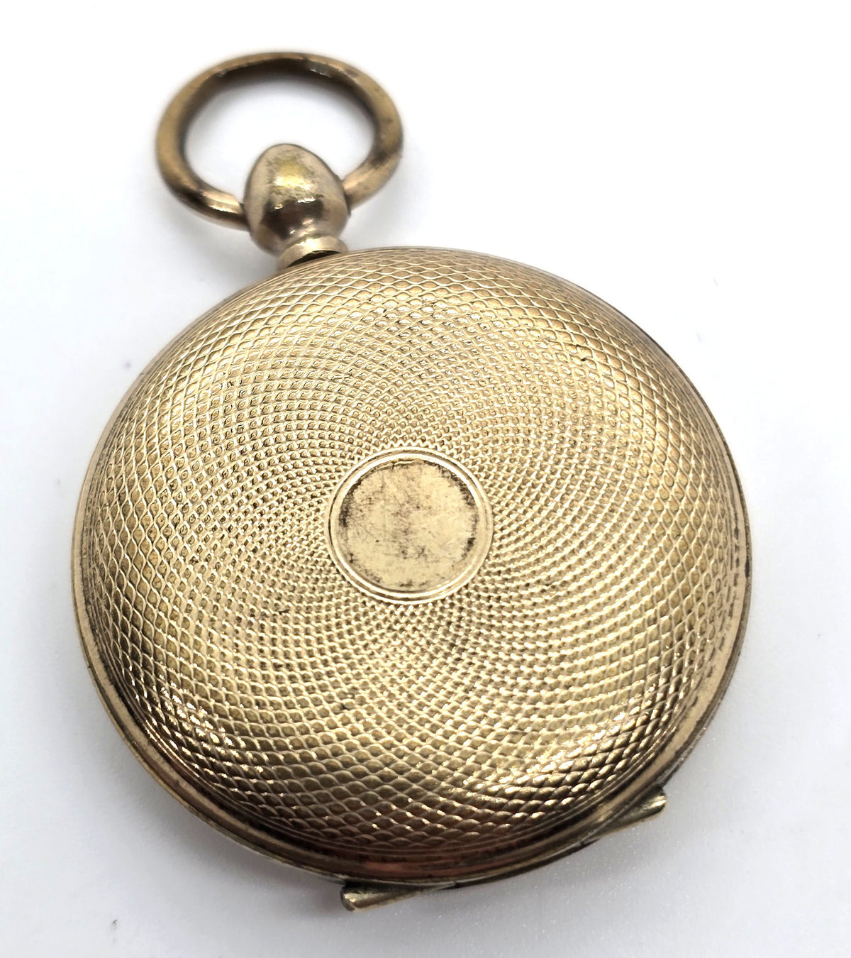 Yellow gold filled Antique Victorian mourning opening double sided locket