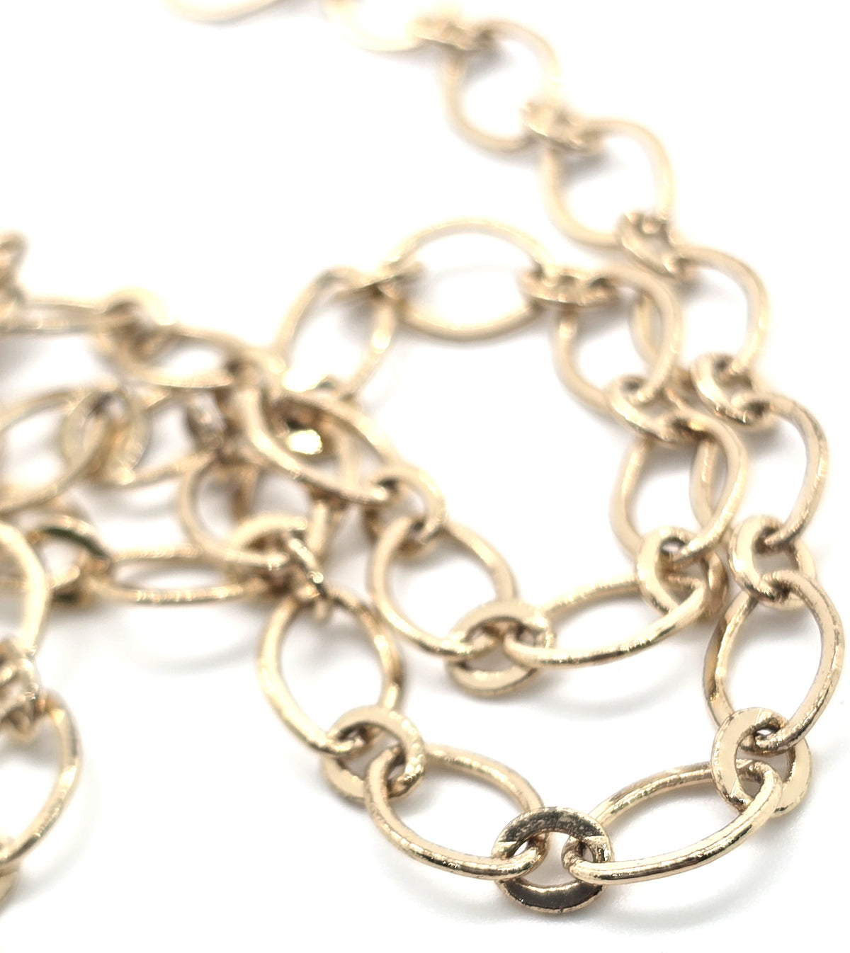 Amethyst beaded vintage 14k gold filled eye glass saver necklace chain