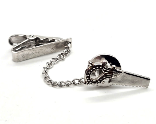 Rizpah's MA Kistler's sterling silver hand saw vintage tie tack