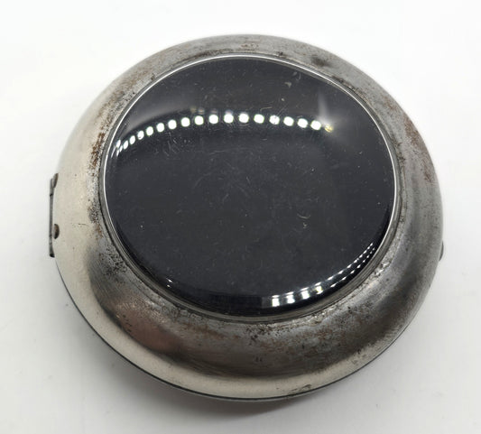 WWII German vintage AWR pocket watch silver toned protector case