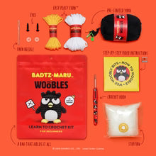 The Woobles Badtz-maru™ Crochet Kit with special hook Sanrio