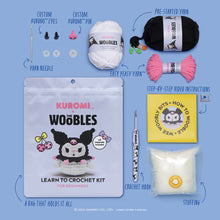 The Woobles Kuromi™ Crochet Kit collectable hook Sanrio