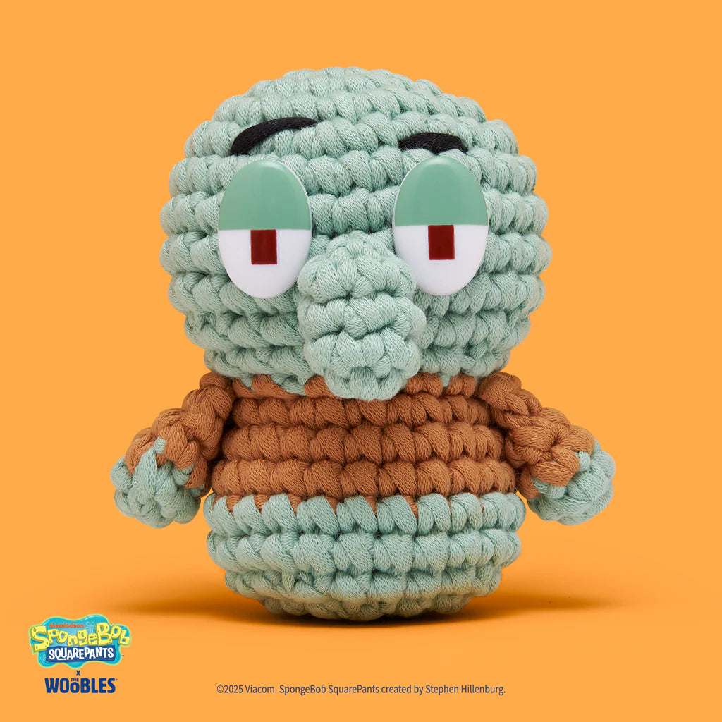 Squidward Tentacles the Woobles Spongebob crochet kit