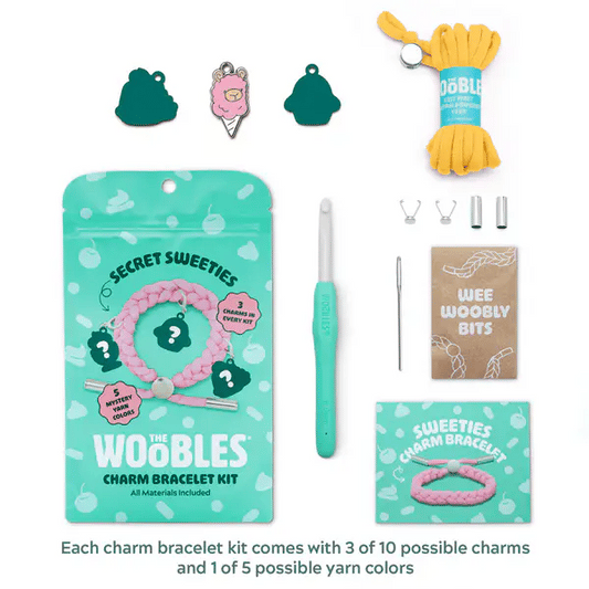 The Woobles Secret Sweeties Charm Bracelet Kit *Ready to ship*
