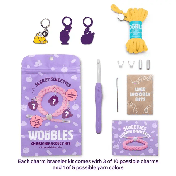 The Woobles Secret Sweeties Charm Bracelet Kit New 2nd Edition *In Stock*
