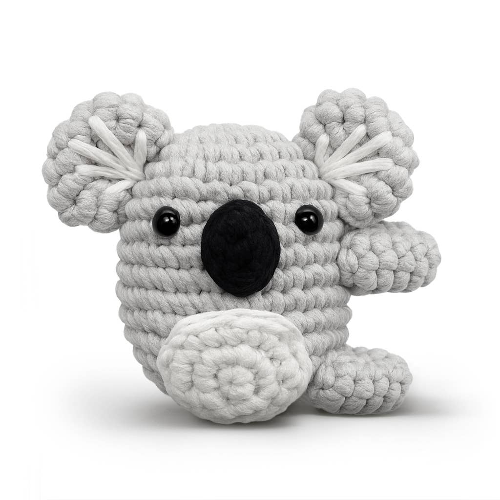 The Woobles Wally the Koala Crochet Kit Small Business Exclusive *more on the way expected restock date 11/25*