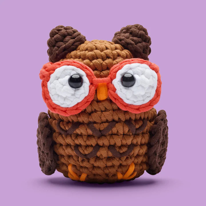 The Woobles Darwin the Owl Crochet Kit