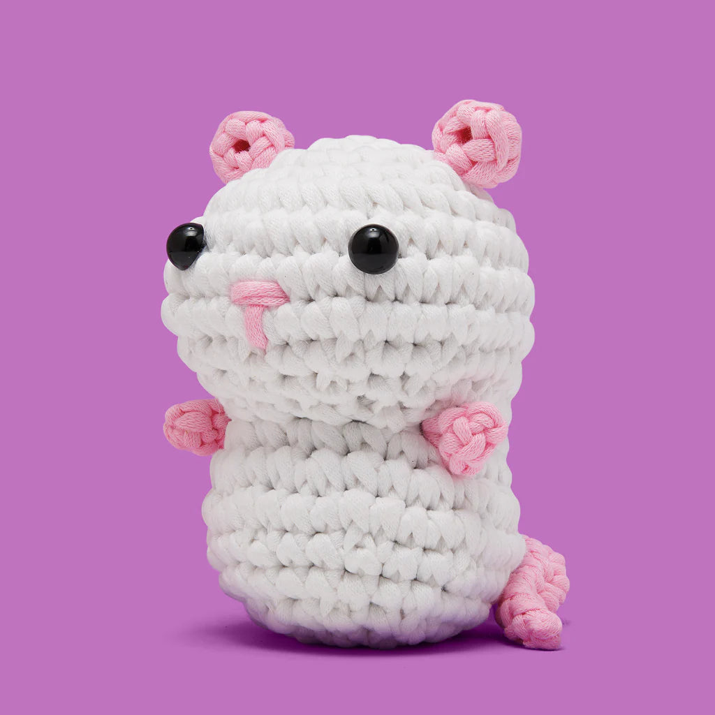 The Woobles Tony the Rat Beginners Crochet Kit