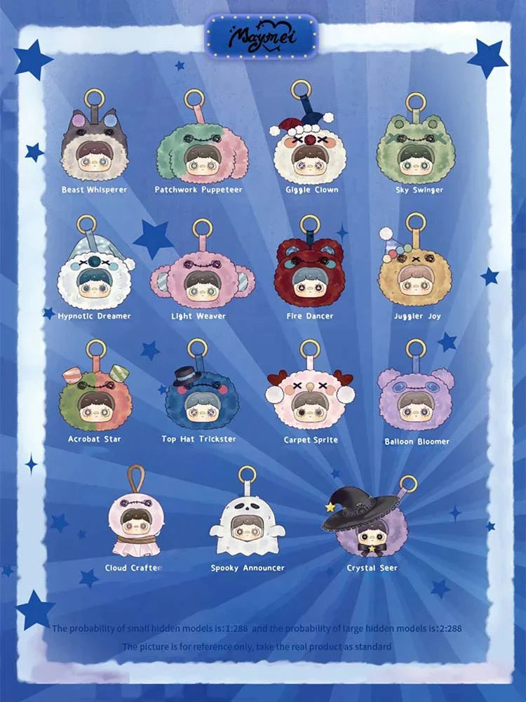 MayMei Crazy Circus Series Plush Blind Box