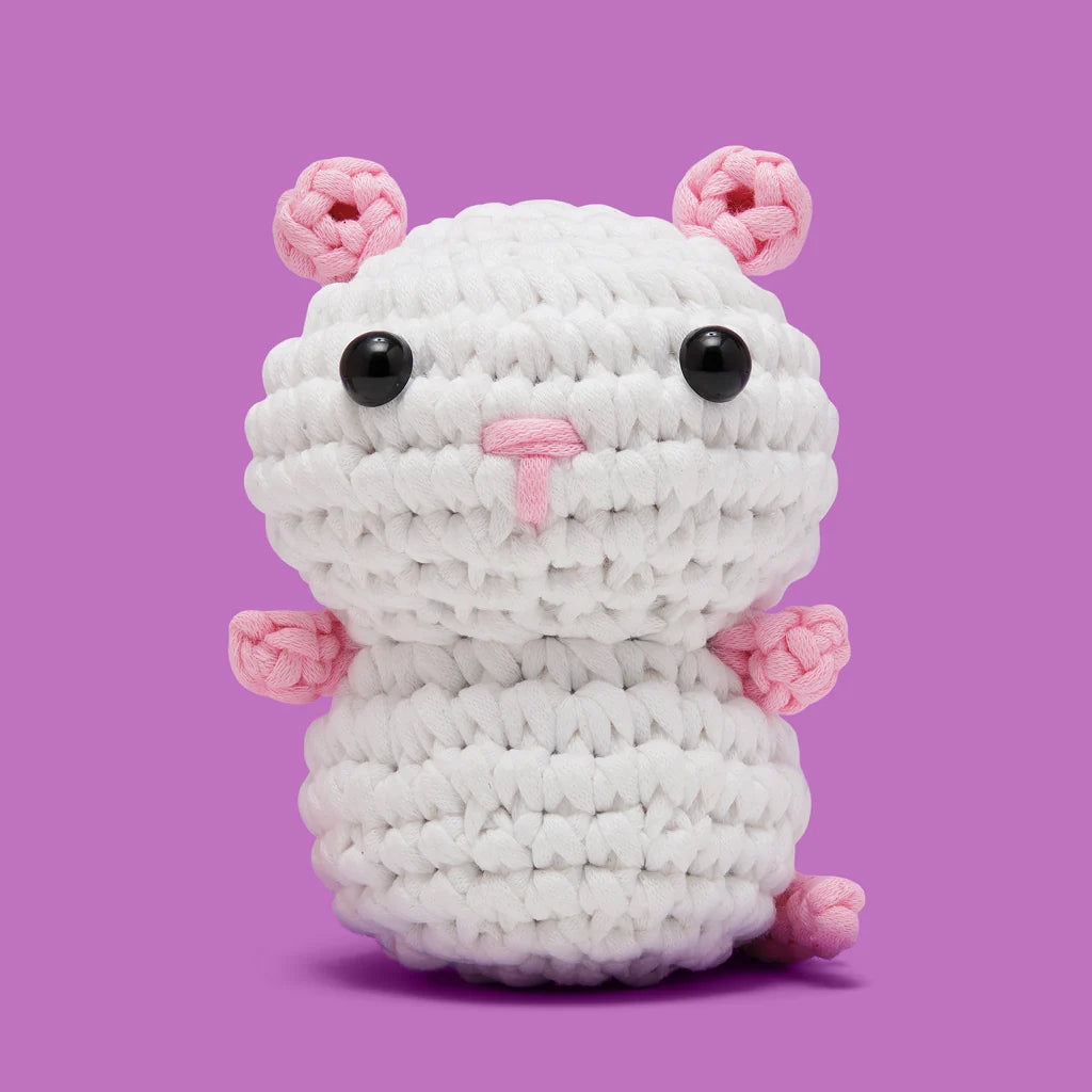 The Woobles Tony the Rat Beginners Crochet Kit