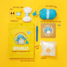 The Woobles Pierre the Penguin Crochet Kit