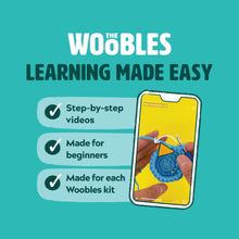 The Woobles Diego the sting ray Blue Glow in the Dark Crochet Kit