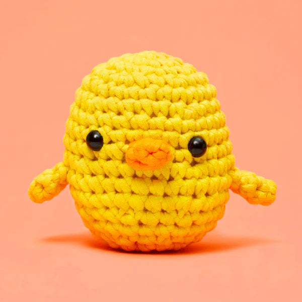The Woobles Kiki the Chick Crochet Kit Beginner Crochet Kit