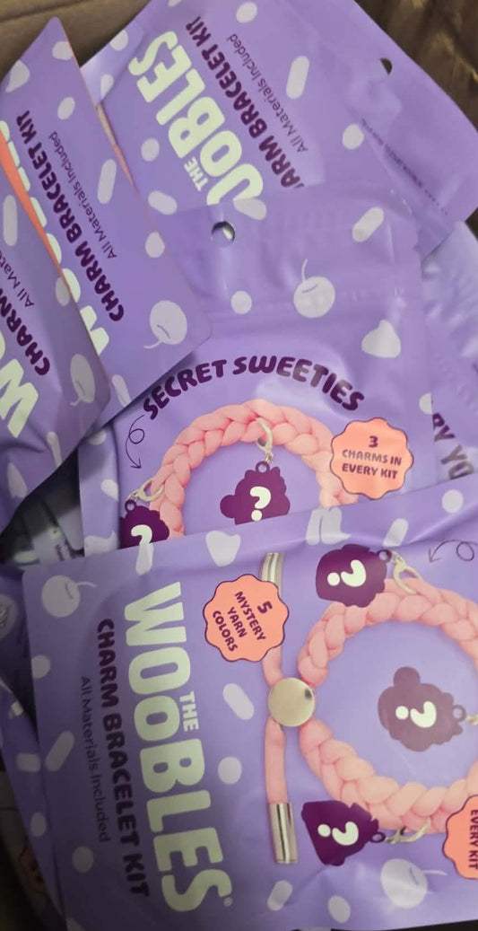 The Woobles Secret Sweeties Charm Bracelet Kit New 2nd Edition Pre-Order ship date 8/7