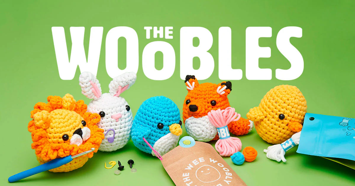 The Woobles Dia De Los Muertos Pablo the Alebrije Dog Crochet Kit *Pre-order*