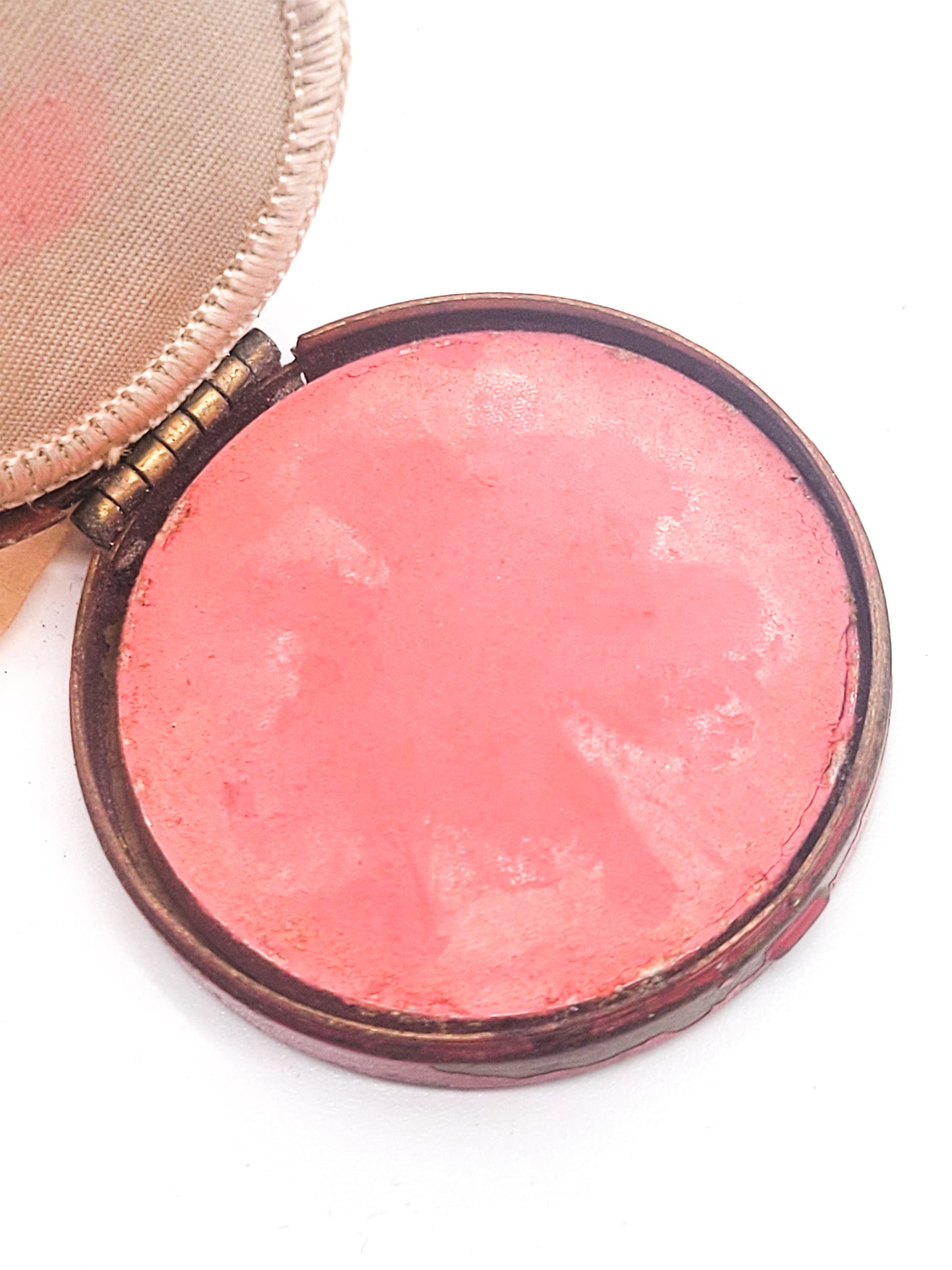 Armand Rouge vintage unused powder puff mirrored compact